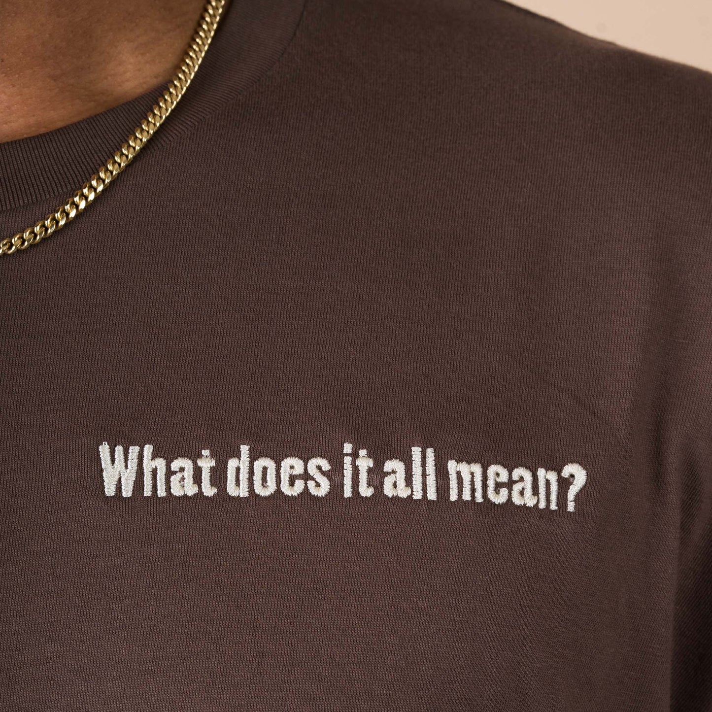 Q2 What does it all mean? - Coffee T-Shirt