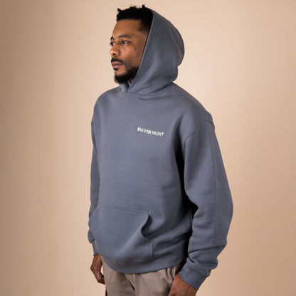Q4 What brings you joy? - Mineral Gray Hoodie