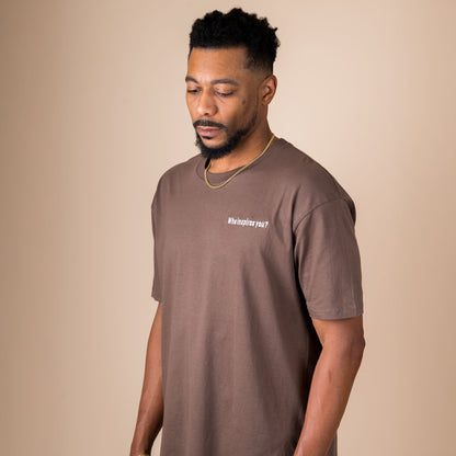 Q1 Who inspires you? - Coffee T-Shirt