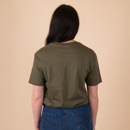 Q1 Who inspires you? - Ranger Green T-Shirt