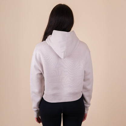 Q4 What brings you joy? - Ivory Moon Crop Hoodie