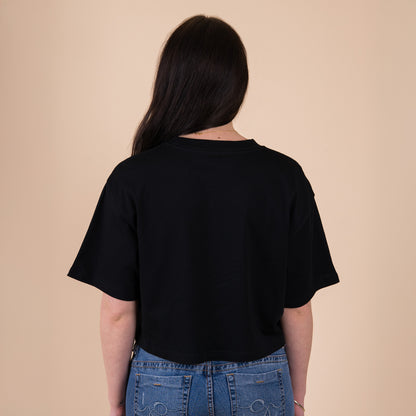 Q1 Who inspires you? - Black Crop Top