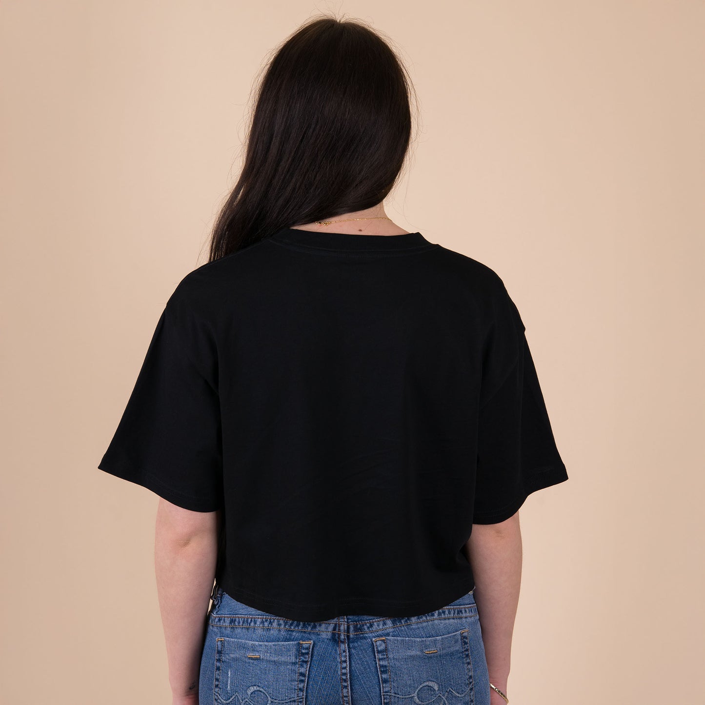 Q3 Can you keep a secret? - Black Crop Top