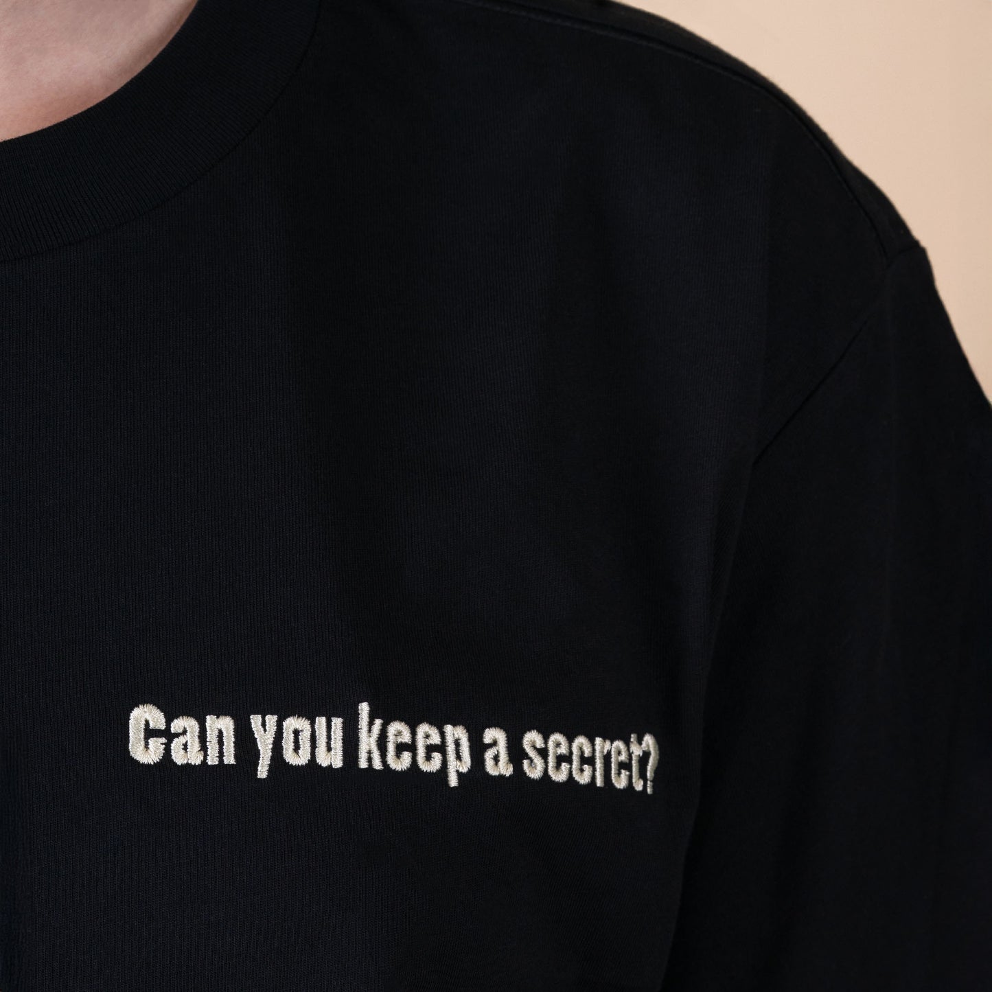 Q3 Can you keep a secret? - Black Crop Top