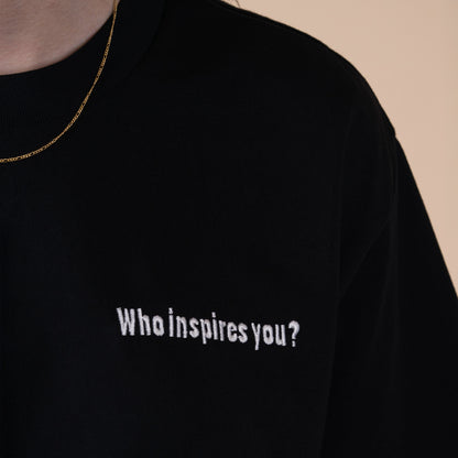 Q1 Who inspires you? - Black Crop Top
