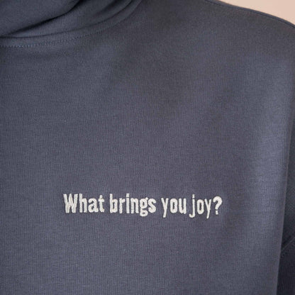 Q4 What brings you joy? - Mineral Gray Hoodie