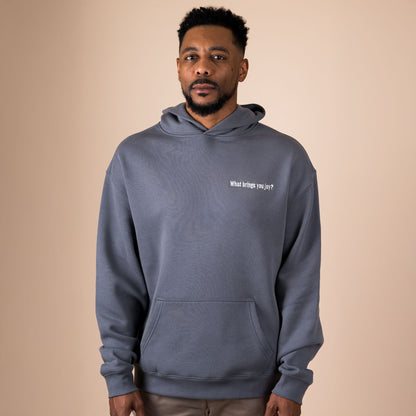 Q4 What brings you joy? - Mineral Gray Hoodie