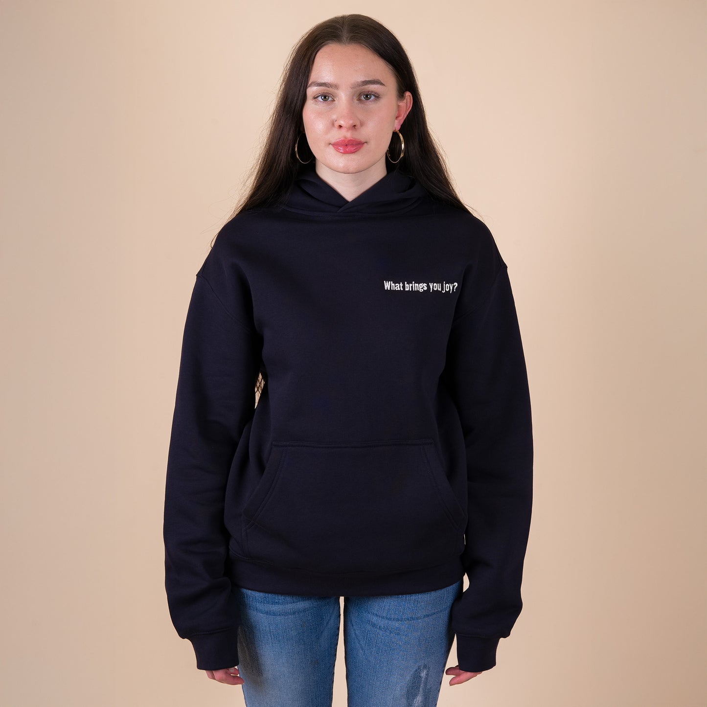 Q4 What brings you joy? - Dark Navy Hoodie