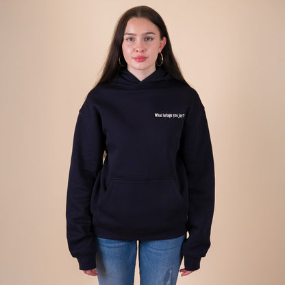 Q4 What brings you joy? - Dark Navy Hoodie