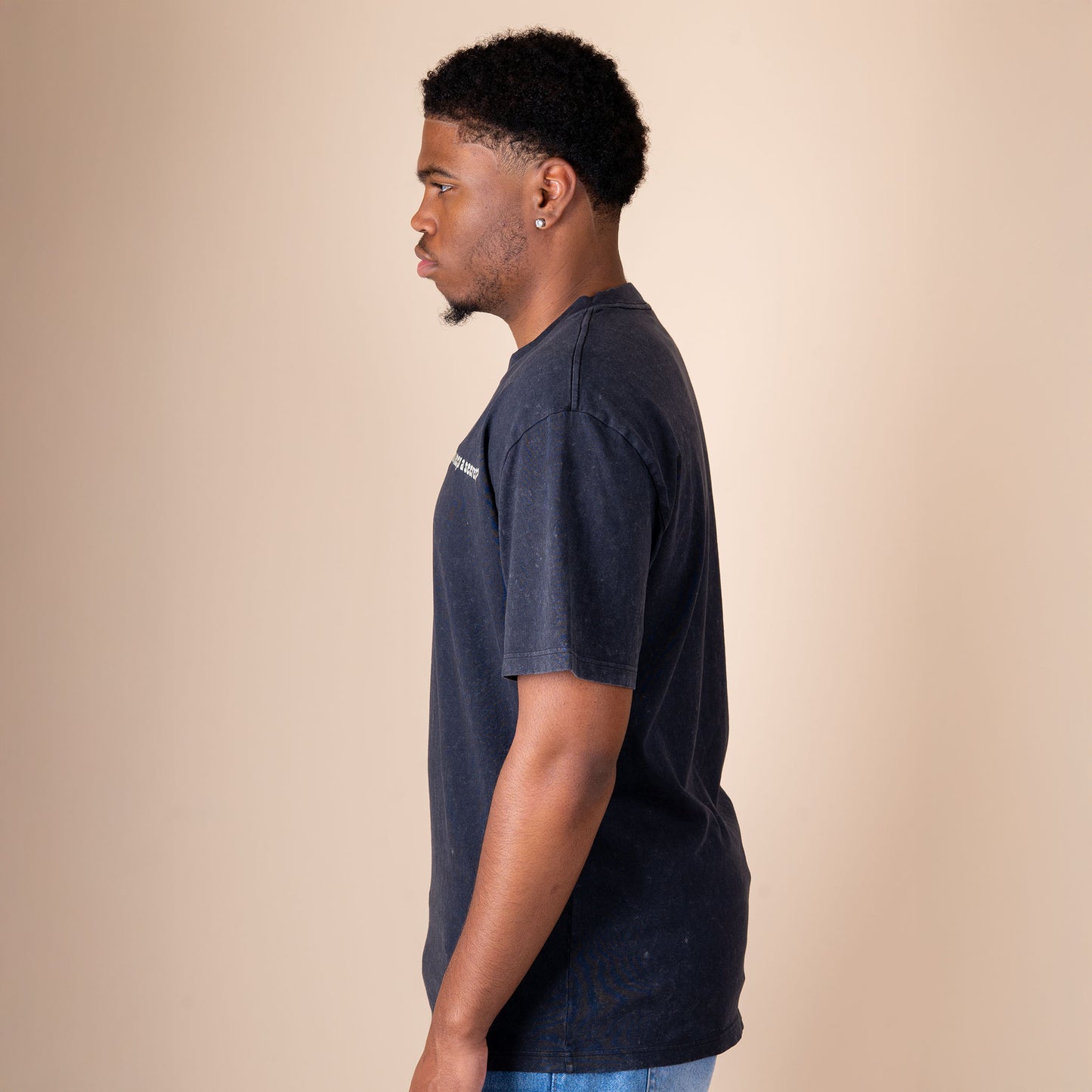 Q3 Can you keep a secret? - Acid Black T-Shirt