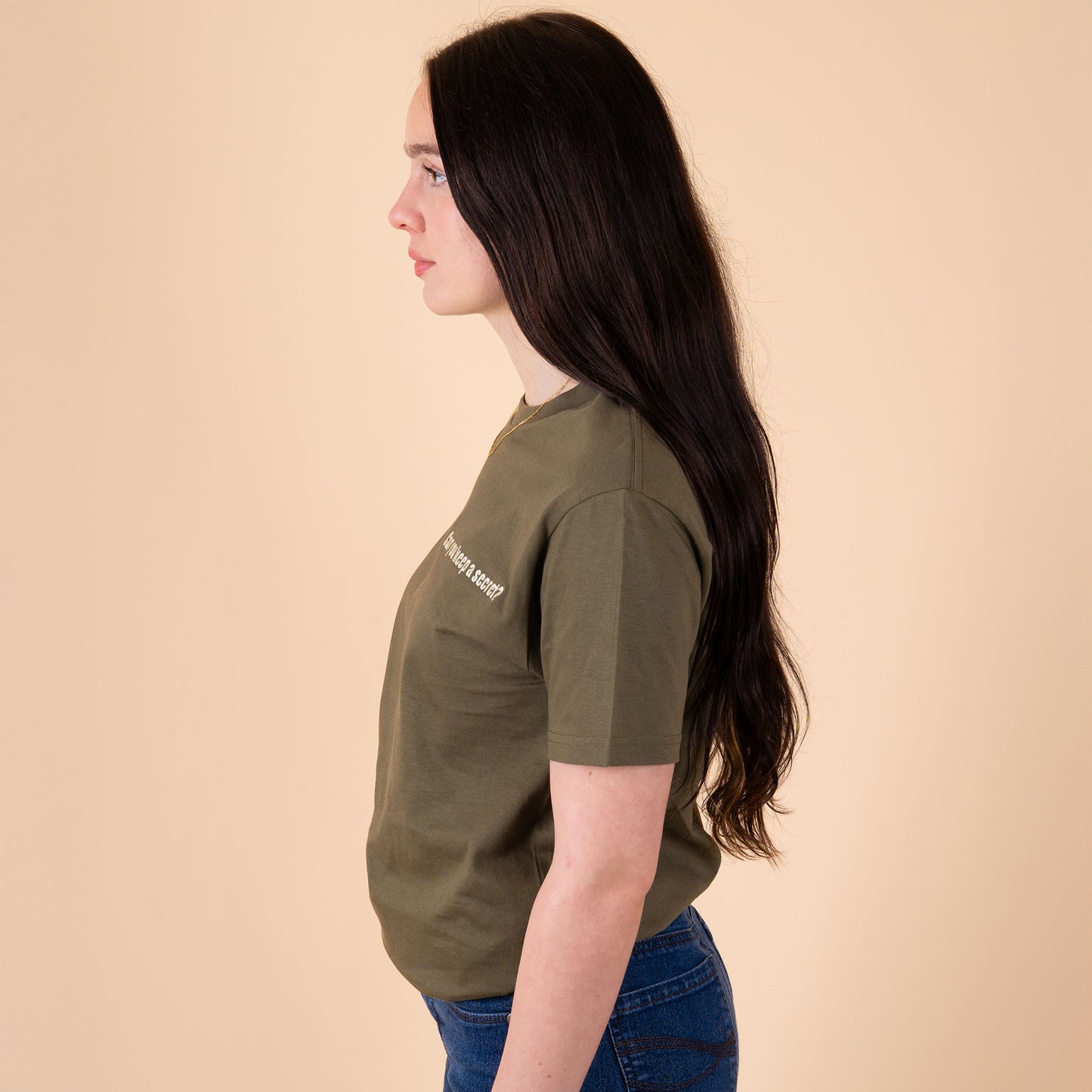 Q3 Can you Keep A Secret? - Ranger Green T-Shirt