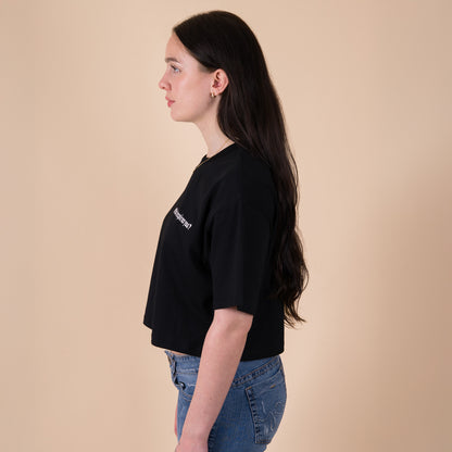 Q1 Who inspires you? - Black Crop Top